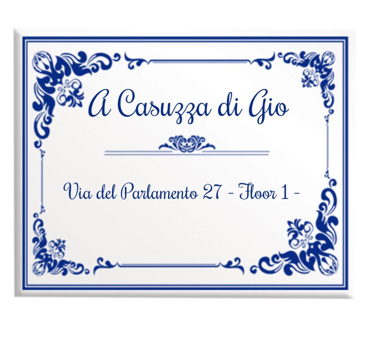 شقة A Casuzza Di Gio باليرمو المظهر الخارجي الصورة